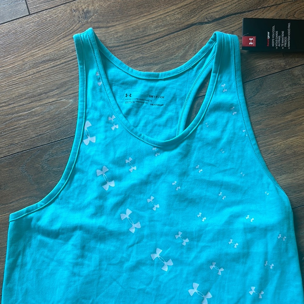 Under Armour Aqua Blue Tank Top